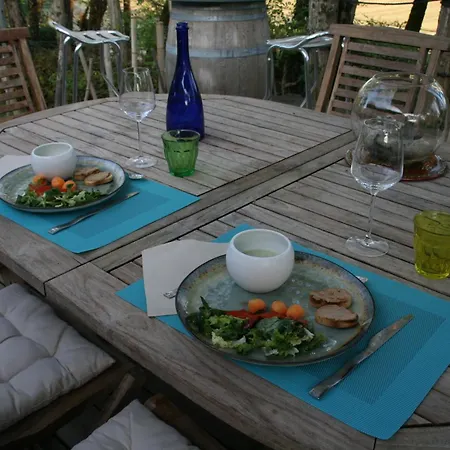 Cocon De Verdure Avec Piscine Lit King-size 2m Bed and Breakfast