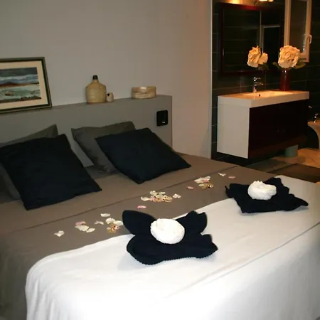 Bed & Breakfast Cocon De Verdure Avec Piscine Lit King-size 2m Lusignan-Petit