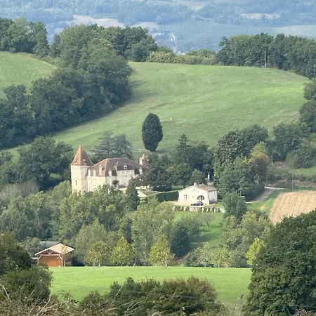 Cocon De Verdure Avec Piscine Lit King-size 2m 4* Lusignan-Petit