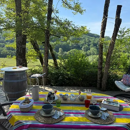 Cocon De Verdure Avec Piscine & Lit King Size 2mx2m Table D'hotes Proche Agen Nerac Villeneuve 4*