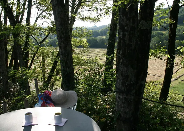 住宿加早餐酒店 Cocon De Verdure Avec Piscine Lit King-size 2m 4*